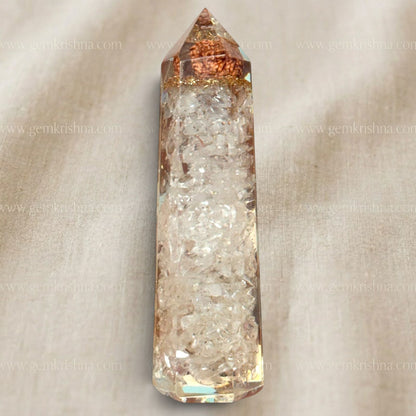 Clear Quartz Crystal Tower (Clarity and Energy Amplification)