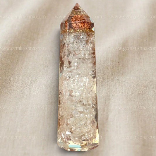 Clear Quartz Crystal Tower (Clarity and Energy Amplification)