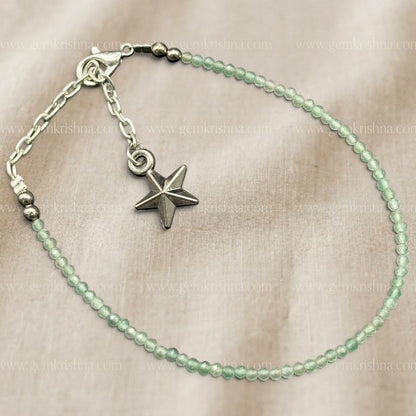 Green Aventurine Anklet (Luck and Prosperity)