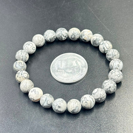 Mapstone Bracelet (Grounding, Patience and Inner Stability)
