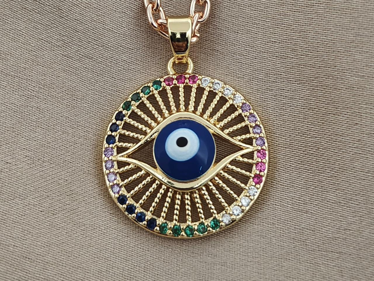 Evil Eye Lockets (The Nazar Battu Lockets)
