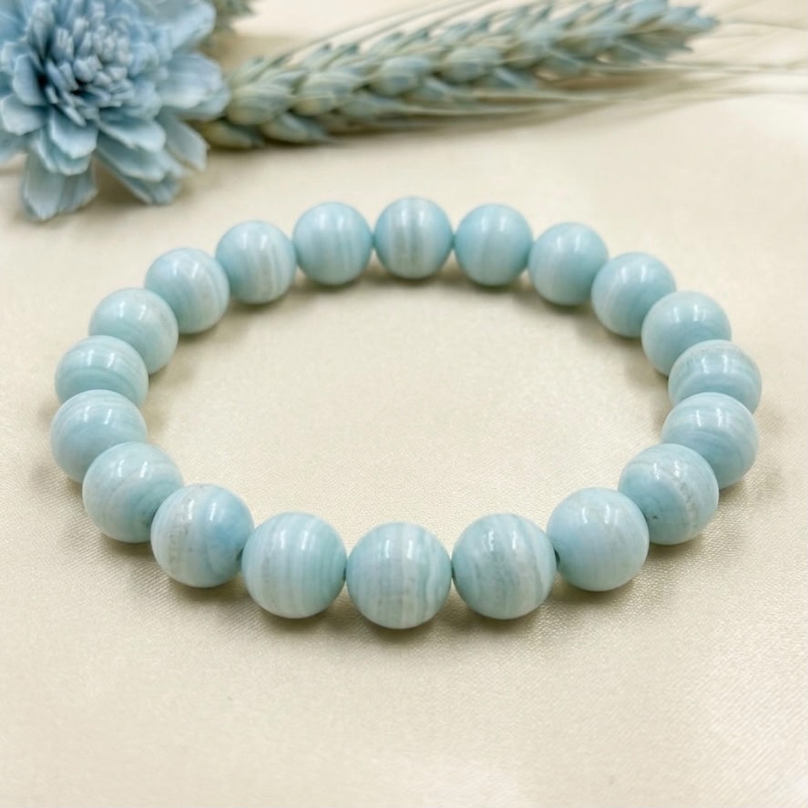 Larimar Bracelet (Calmness and Ocean Energy)