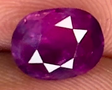 Natural Sri Lankan Ruby 2.46 Carat (No Heat) – 13829C30794 | GemKrishna