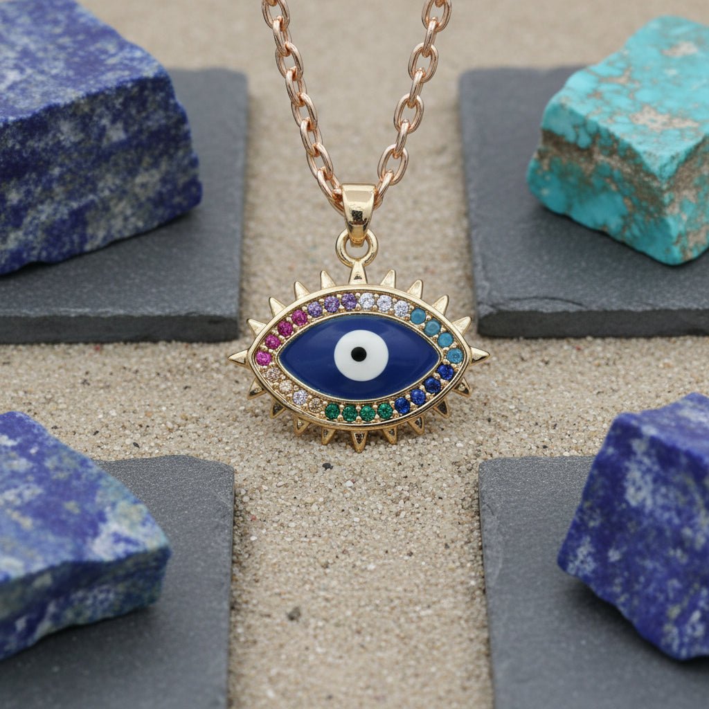 Evil Eye Nazar Battu Lockets | Protection and Good Luck | Best Quality - GemKrishna