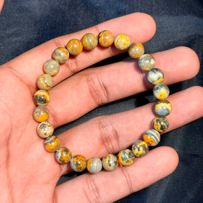 AAA Bumblebee Jasper Bracelet (Confidence & Motivation)