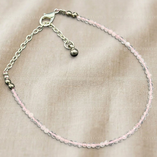 Rose Quartz Anklet (Love and Emotional Healing)