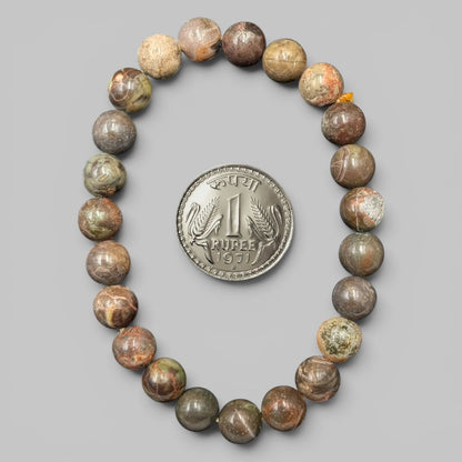 Polychrome Jasper Bracelet (Vitality and Grounding)