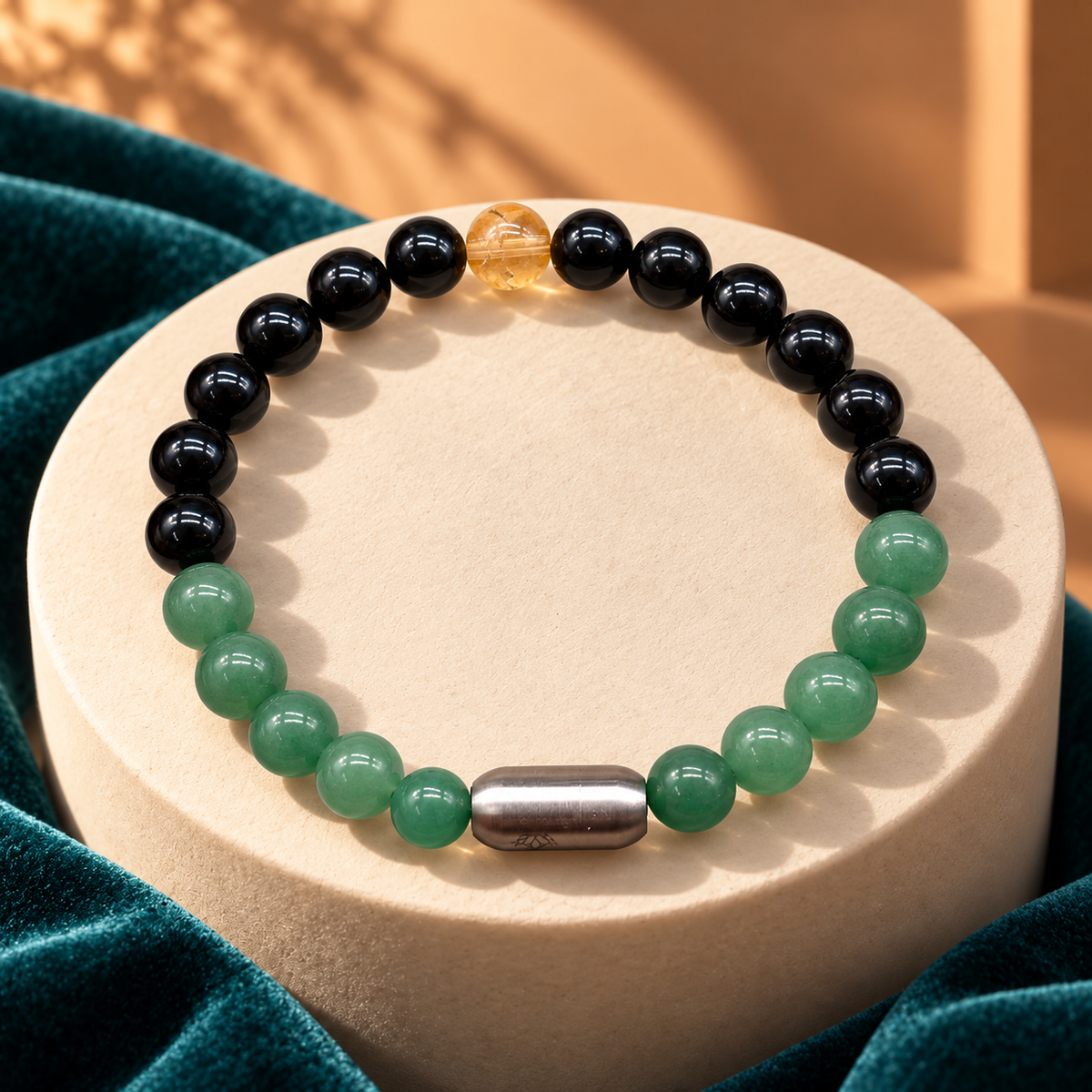 Growth, Confidence & Protection Natural Gemstone Bracelet with GJSPC Certificate | GemKrishna