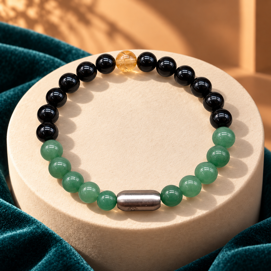 Growth, Confidence & Protection Natural Gemstone Bracelet with GJSPC Certificate | GemKrishna