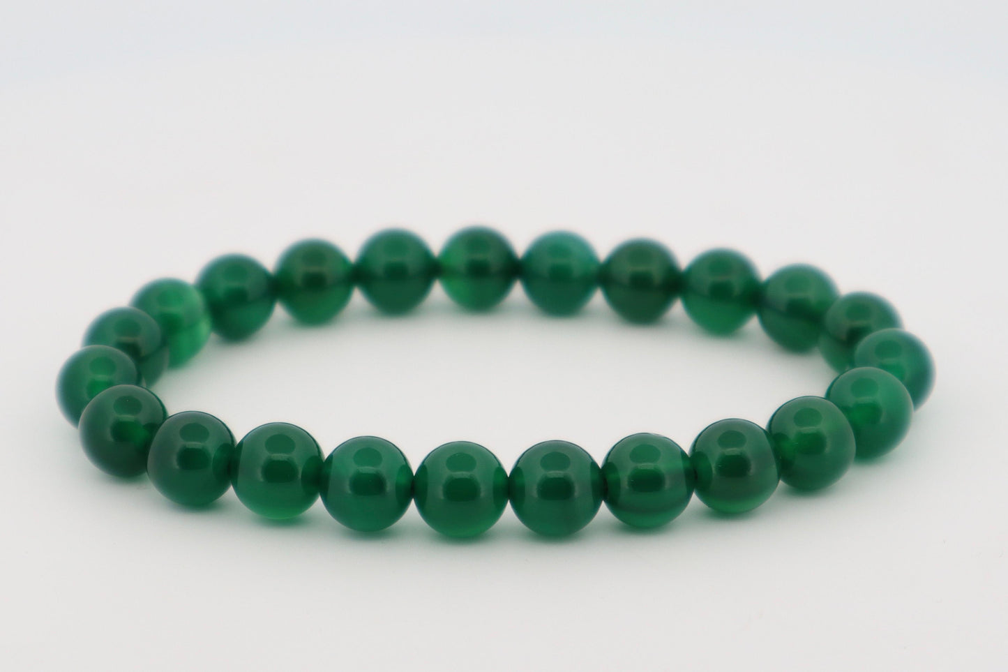 Green Onyx Bracelet – Calmness, Confidence & Heart Healing