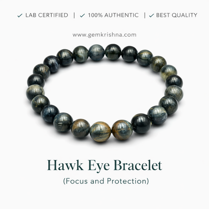 Hawk Eye Bracelet (Focus and Protection) premium GemKrishna product cover