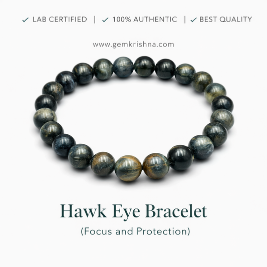 Hawk Eye Bracelet (Focus and Protection) premium GemKrishna product cover