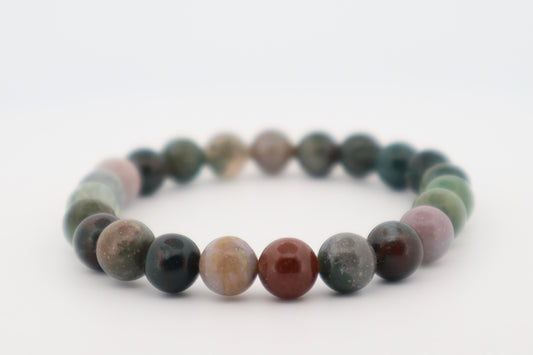 Indian Agate Bracelet – Strength, Stability & Inner Peace