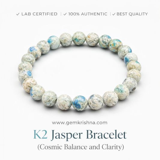 K2 Jasper Bracelet (Cosmic Balance and Clarity) premium GemKrishna product cover
