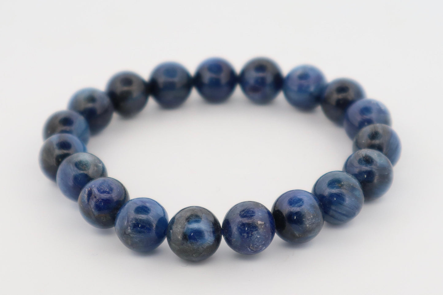 Kyanite Bracelet (Aligns Chakras and Clears Negative Energy) 🔷🧘‍♂️