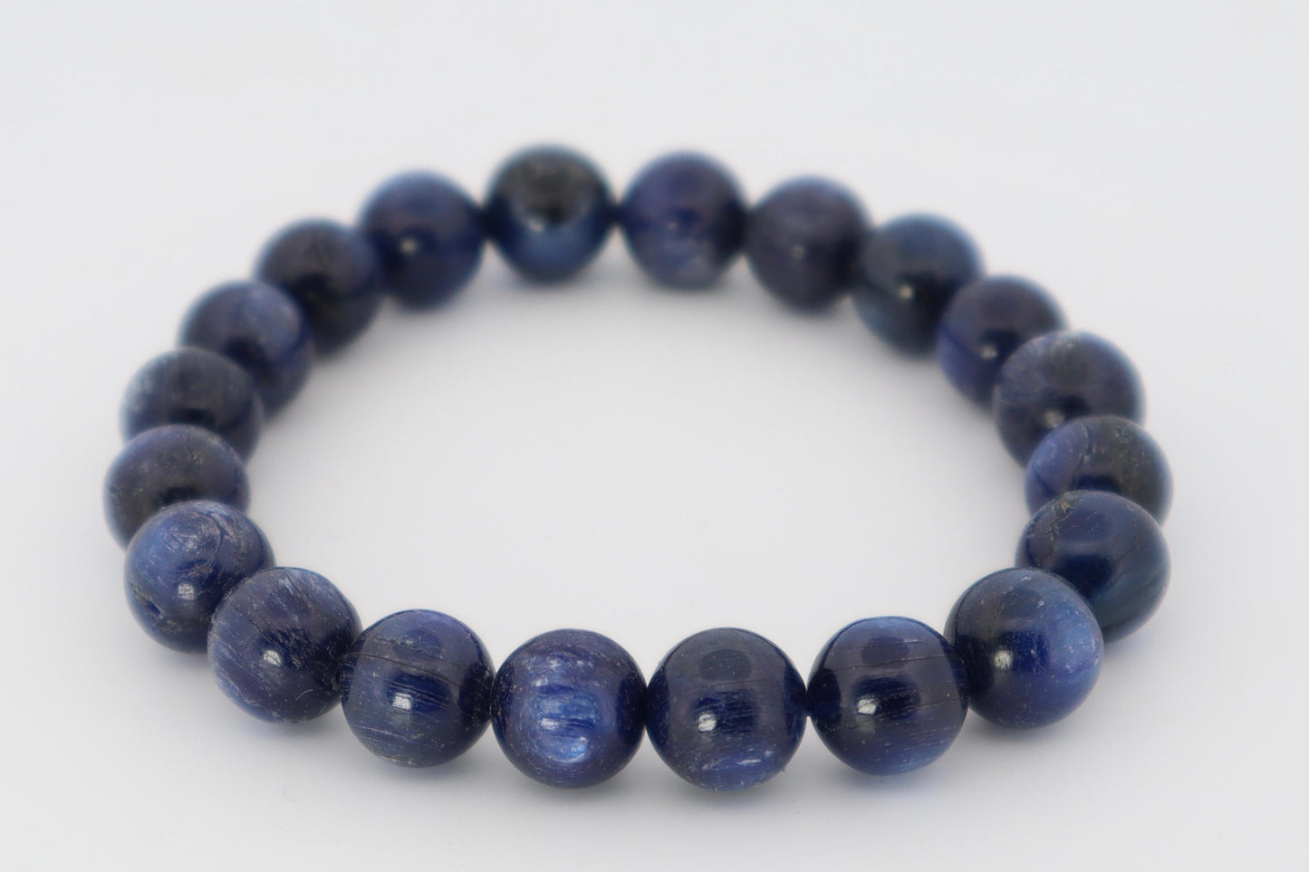 Kyanite Bracelet (Aligns Chakras and Clears Negative Energy) 🔷🧘‍♂️