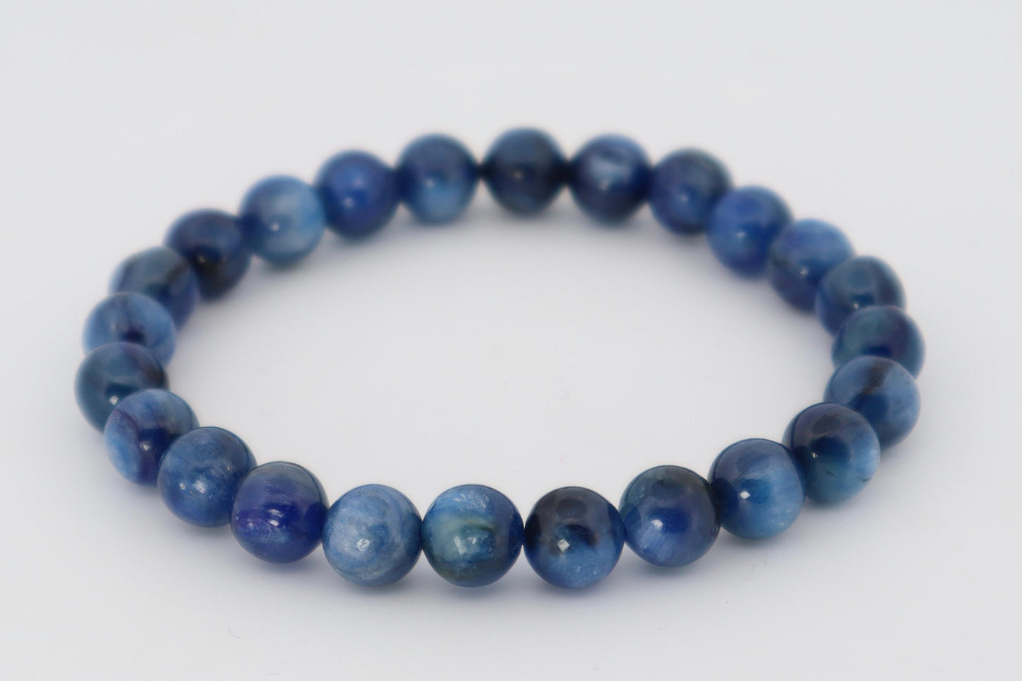 Kyanite Bracelet (Aligns Chakras and Clears Negative Energy) 🔷🧘‍♂️