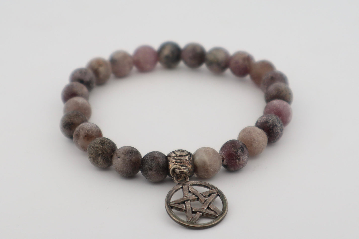 Lepidolite Bracelet (Relieves Stress and Promotes Emotional Healing) 💜🌙