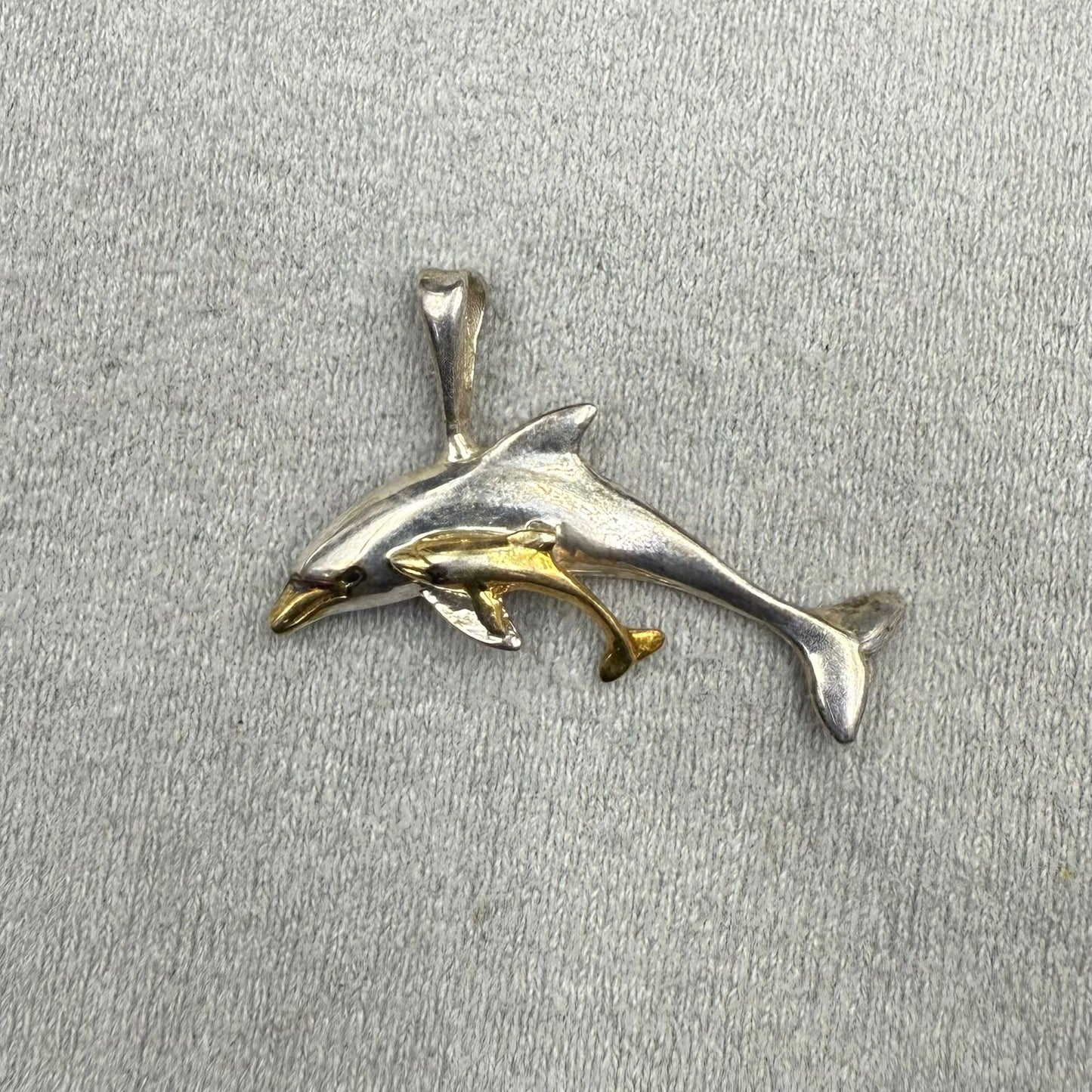 Zubic Zirconia Dolphin Locket