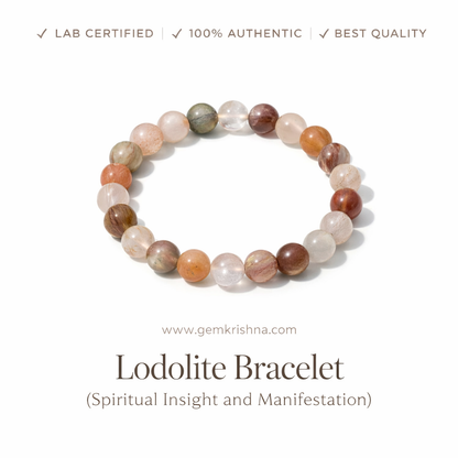 Lodolite Bracelet (Spiritual Insight and Manifestation) premium GemKrishna product cover