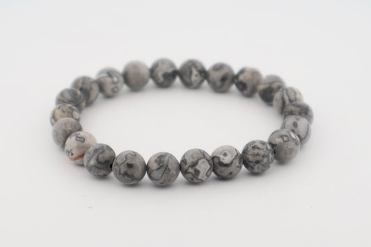 Mapstone Bracelet – Grounding, Patience & Inner Stability