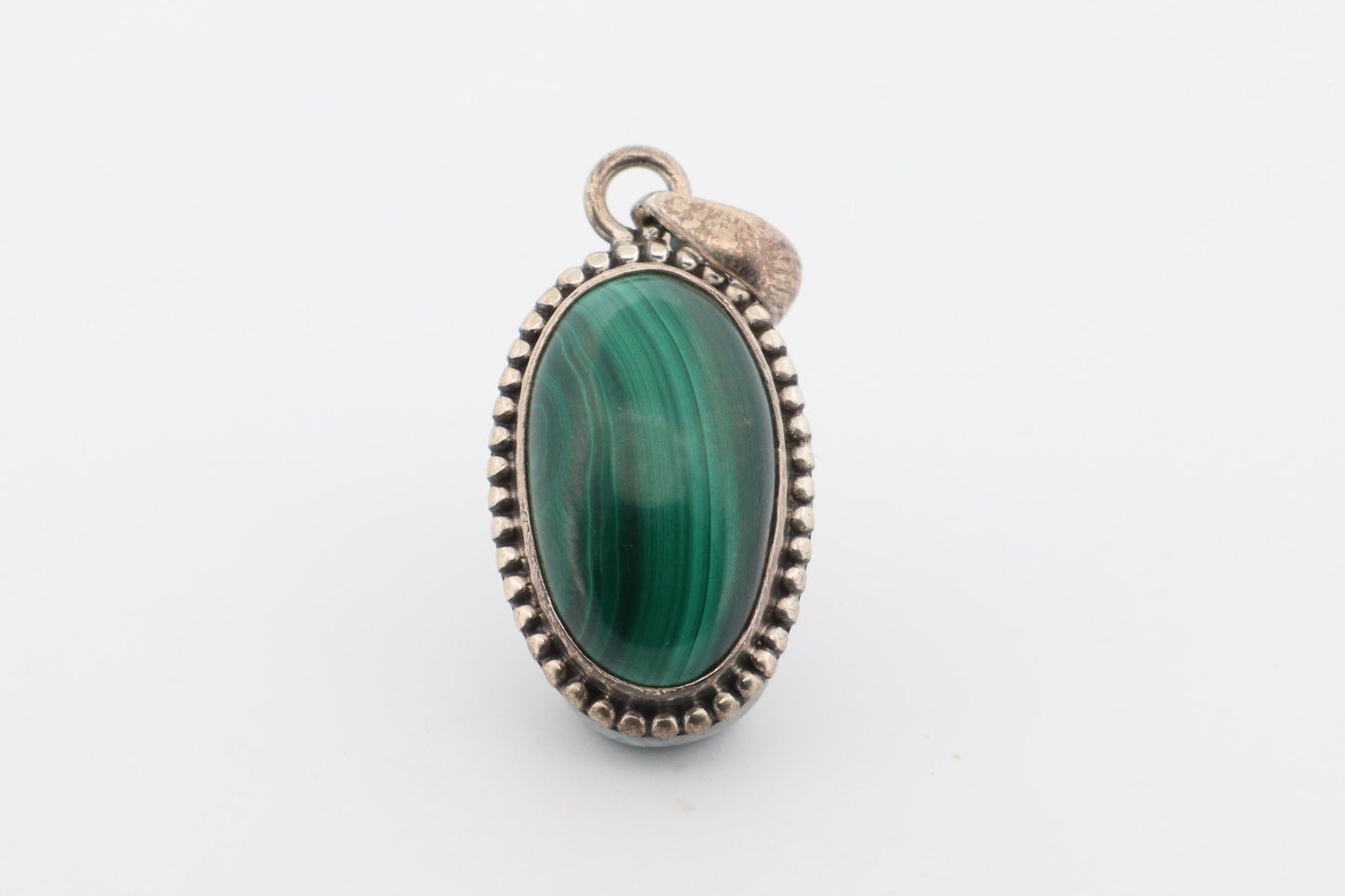 Natural Malachite Silver Lockets – For Transformation & Protection