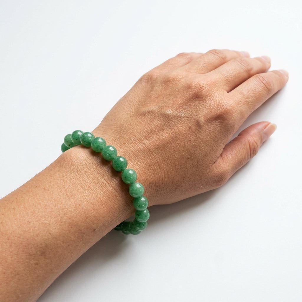 Natural Green Aventurine Bracelet | Luck and Prosperity | Best Quality | 100% Natural - GemKrishna