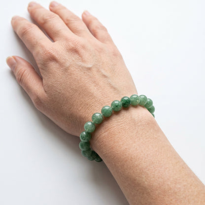 Natural Green Aventurine Bracelet | Luck and Prosperity | Best Quality | 100% Natural - GemKrishna