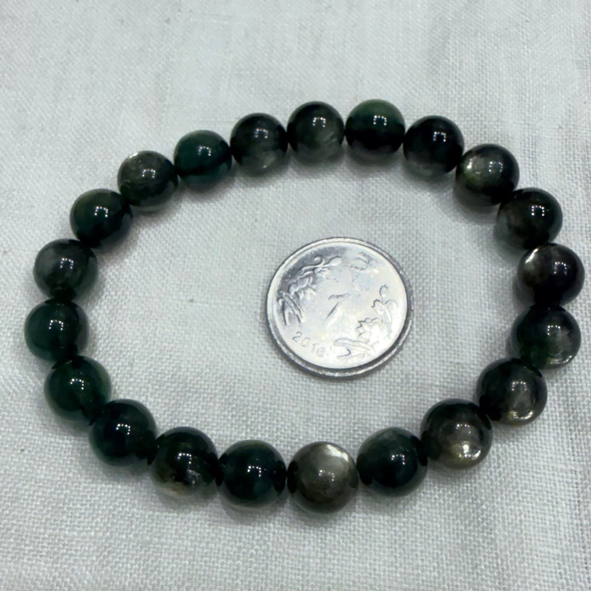 Natural Green Lepidolite AAA quality 8/10/12 mm Lab Tested - GemKrishna