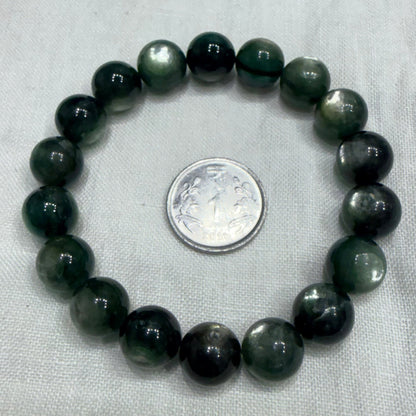 Natural Green Lepidolite AAA quality 8/10/12 mm Lab Tested - GemKrishna