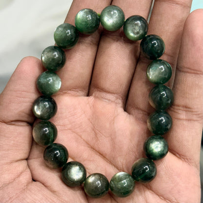 Natural Green Lepidolite AAA quality 8/10/12 mm Lab Tested - GemKrishna