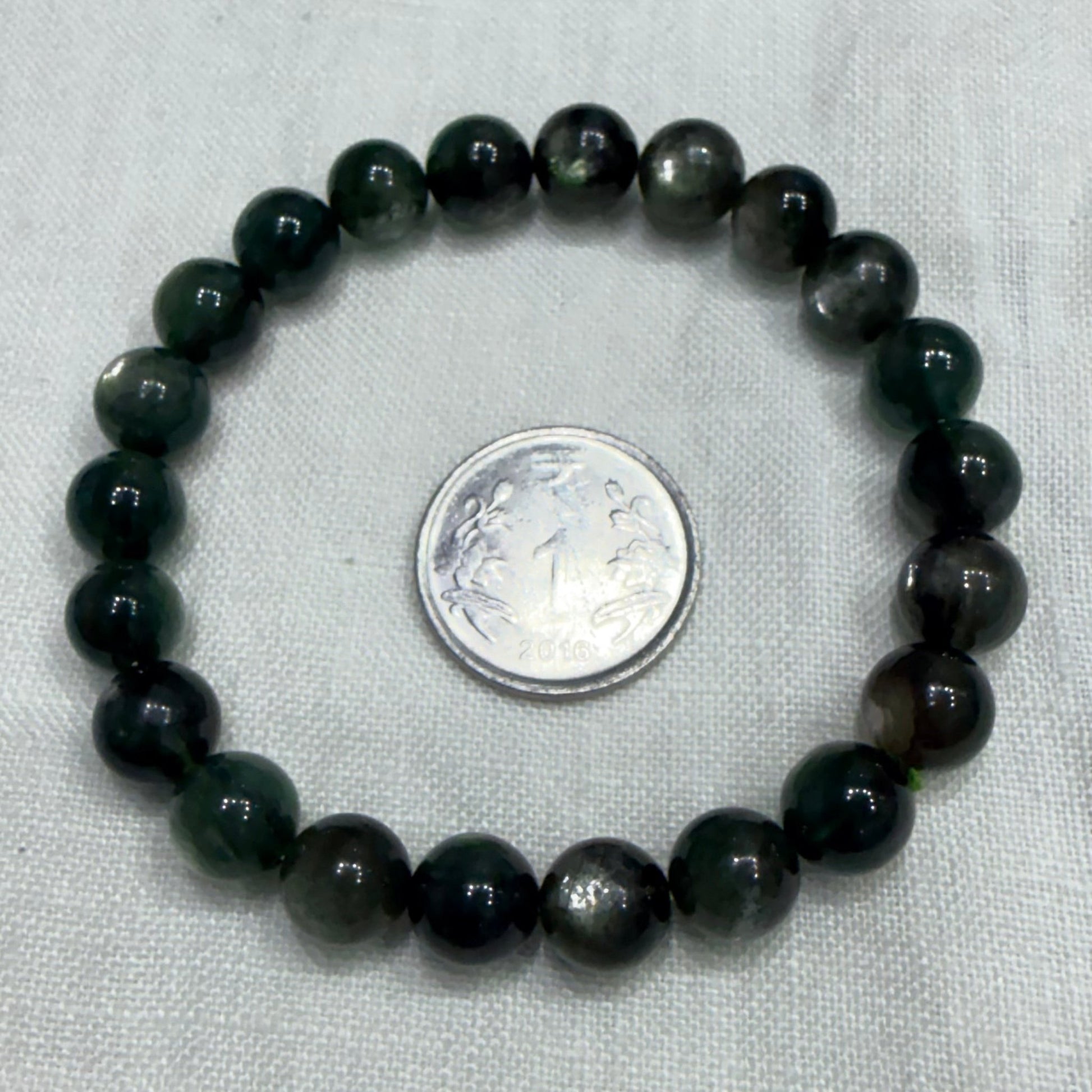 Natural Green Lepidolite AAA quality 8/10/12 mm Lab Tested - GemKrishna