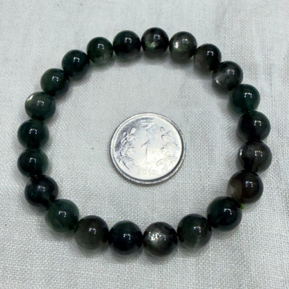 Natural Green Lepidolite AAA quality 8/10/12 mm Lab Tested - GemKrishna