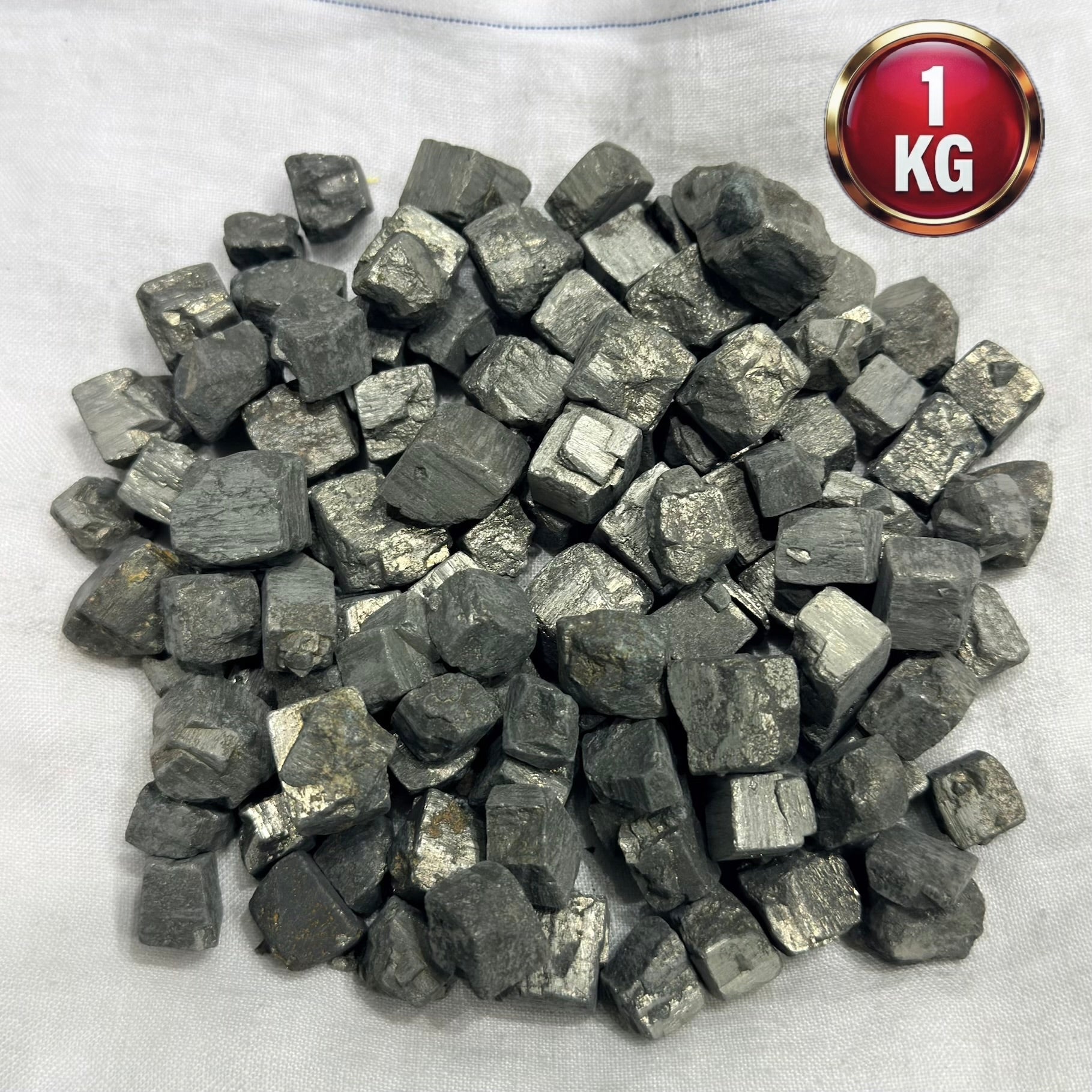 Natural Pyrite Cubes 100 grams to 1 kg - GemKrishna