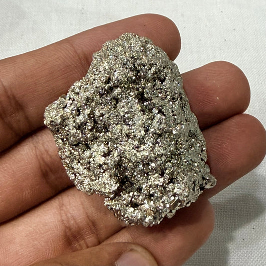 Natural Raw Pyrite — Abundance and Peace For individuals — 61.70 Grams - GemKrishna