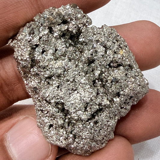 Natural Raw Pyrite — Abundance and Peace For individuals — 61.70 Grams - GemKrishna