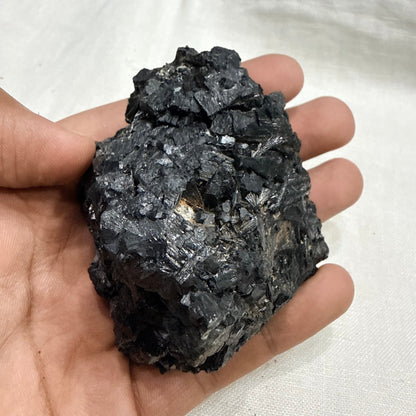 Natural Rough Black Tourmaline 330 grams for protection from negative energies - GemKrishna