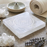 Polished Selenite Plate