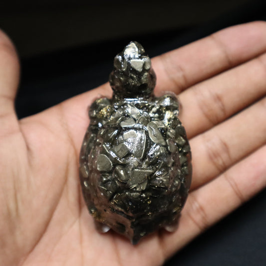 Natural Vastu Pyrite Turtoise (Kacchua) - GemKrishna