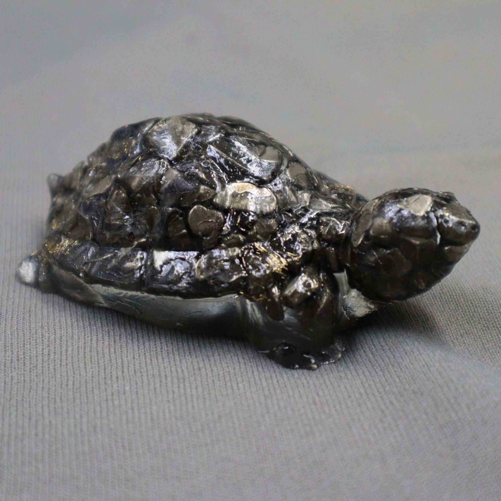 Natural Vastu Pyrite Turtoise (Kacchua) - GemKrishna