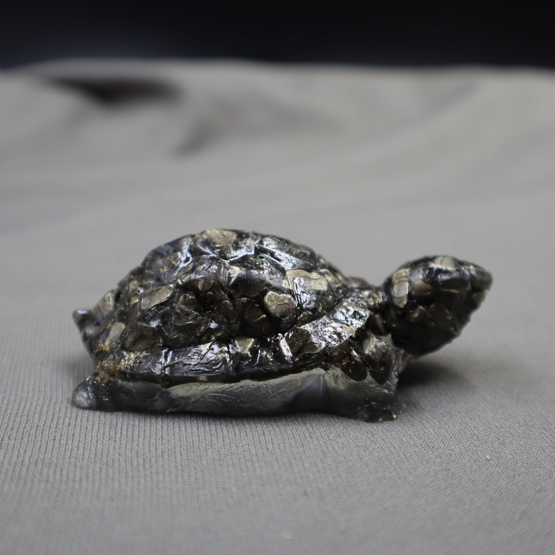 Natural Vastu Pyrite Turtoise (Kacchua) - GemKrishna