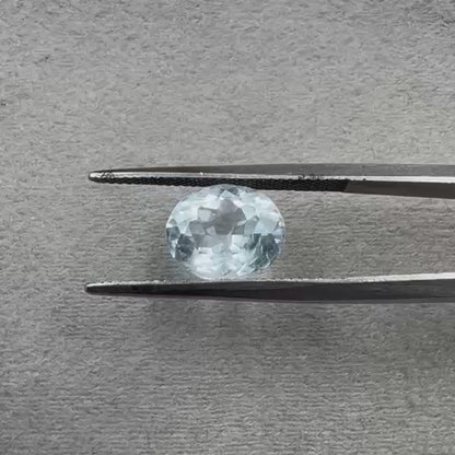 Natural Aquamarine Oval Mixed Cut 2.27 ct
