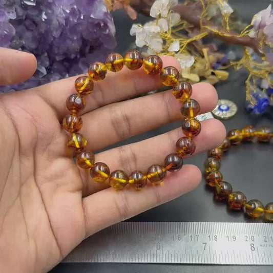 Amber Bracelet (Positivity, Warmth & Emotional Balance)