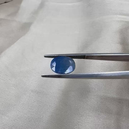 Madagascar Natural Blue Sapphire  No Treatment  6.44 carat
