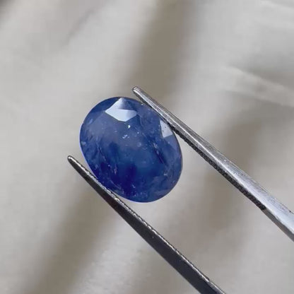 Natural Blue Sapphire  Rectangular Mixed Cut  7.92 carat