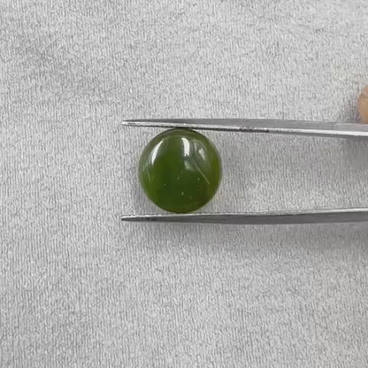 Natural Naphrite Jade  12mm  4.50 carat