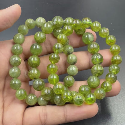 Peridot Gem Quality Bracelet – Abundance & Joy, August Birthstone