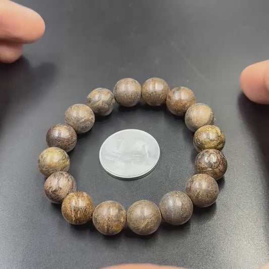 Bronzite Bracelet (Confidence and Grounding)