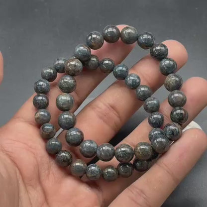 Blue Pietersite (Hawk’s Eye) AAA Bracelet (Focus & Inner Strength)