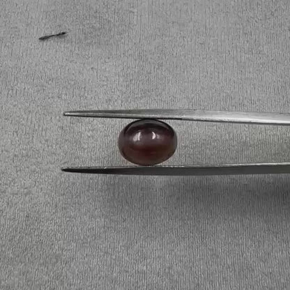 Natural Silliminate Cats Eye 4.14 ct oval cabochon cut
